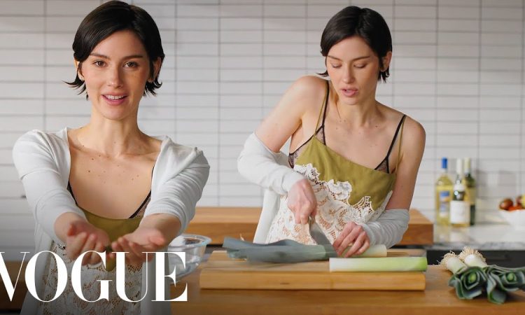 Gracie Abrams Makes a Martini and Leeks | Now Serving | Vogue
