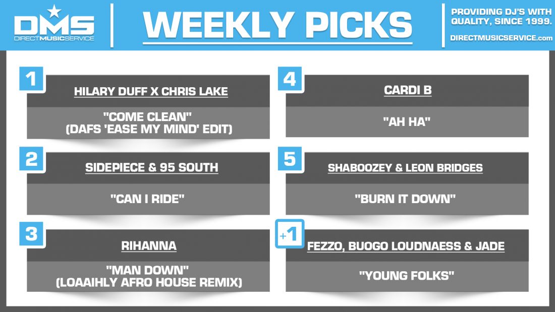 DMS Picks Of The Week | 8-3-26