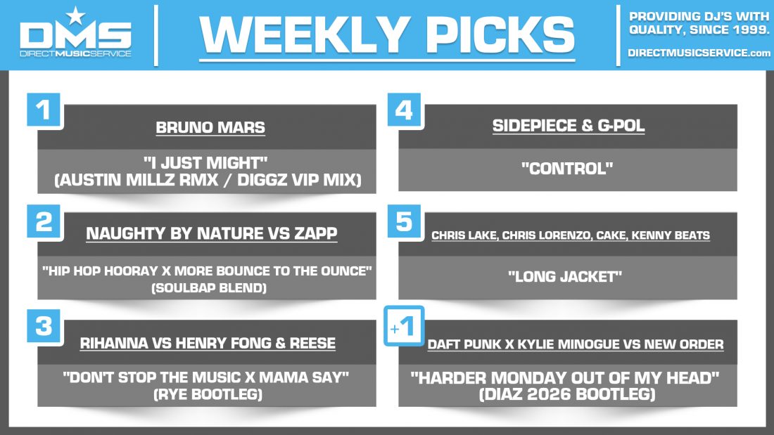DMS Picks Of The Week | 8-31-26