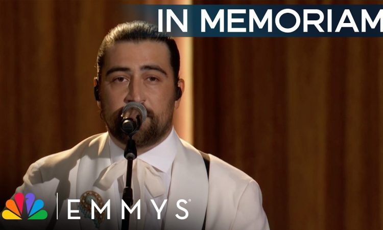 Noah Kahan Performs "Bridge Over Troubled Waters" In Memoriam | 78th Emmy Awards | NBC